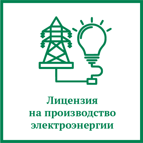 Лицензия на поставку электроэнергии